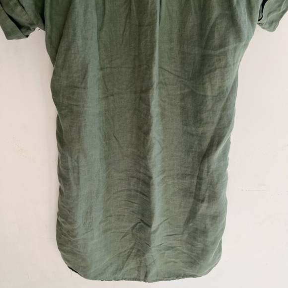 JCREW Baird McNutt Irish linen Shirt Dress Size XS - Picture 7 of 8